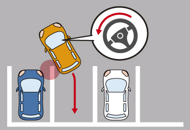 安全なバック駐車テクニック くるまが